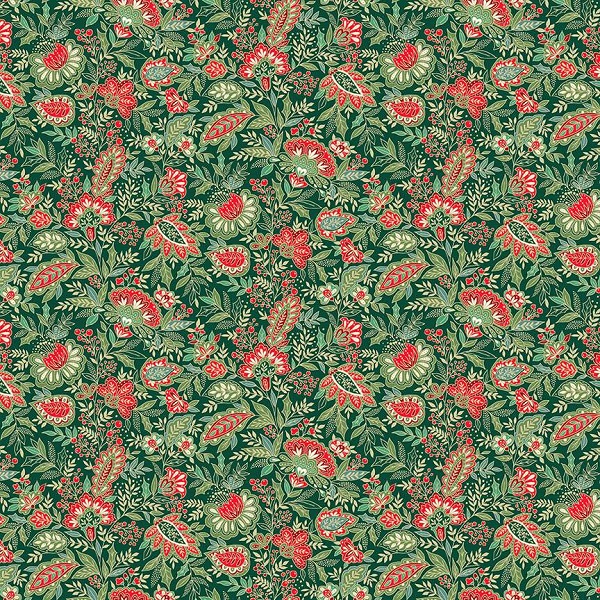 104_G Sarasa Green, Good Tidings by Makower