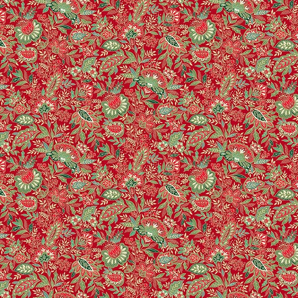 104_R Sarasa Red, Good Tidings by Makower