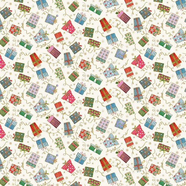 119_Q Gifts Cream, Jolly St Nick by Makower