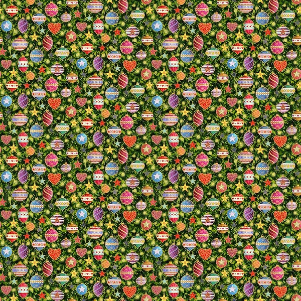 124_1 Baubles, Jolly St Nick by Makower