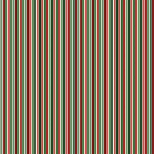 126_1 Stripe, Jolly St Nick by Makower