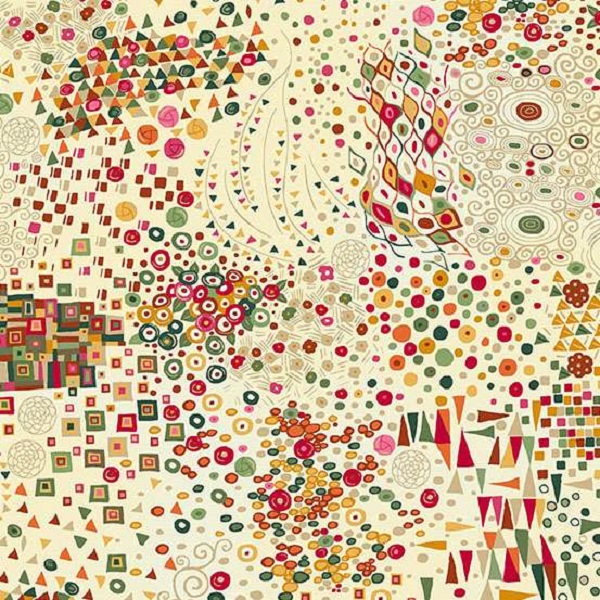 155_Q Symphony Cream, Golden by Makower