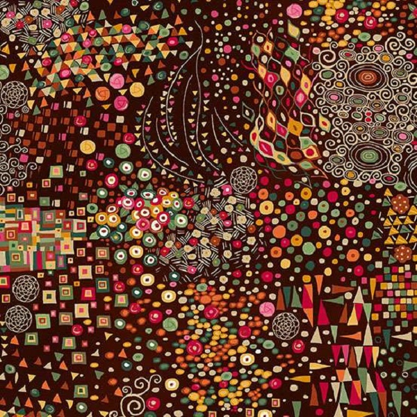 155_V Symphony Brown, Golden by Makower