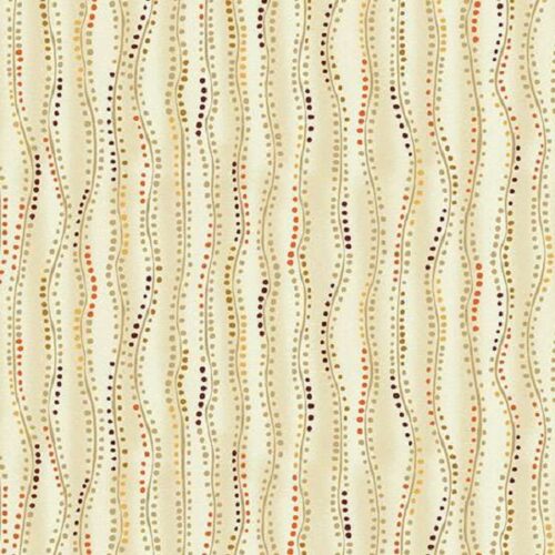161_Q Stripe Cream, Golden by Makower