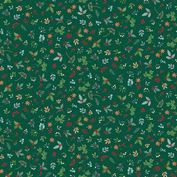 105_G Sprig Green, Good Tidings by Makower