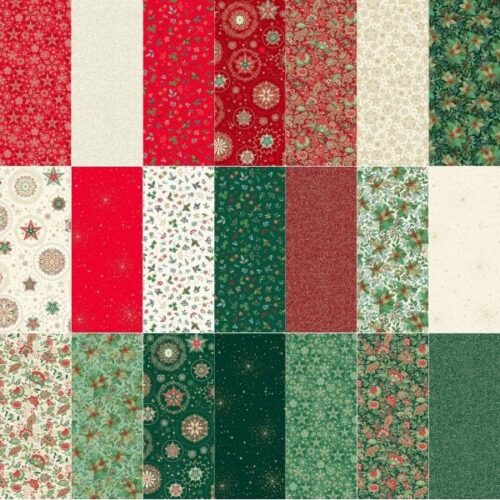 Good Tidings by Makower FQ Pack