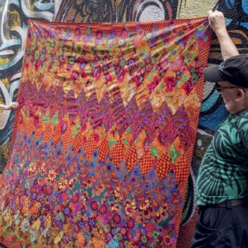 Hot Diamonds Quilt Fabric Pack, Quilts in London by Kaffe Fassett Lifestyle