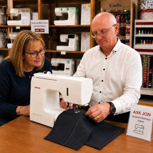 Jon Sewing Machine Demo