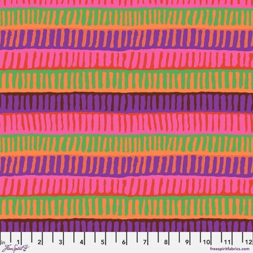 PWBM103.RED Zipper Stripe, Kaffe Fassett Collective Autumn 2025