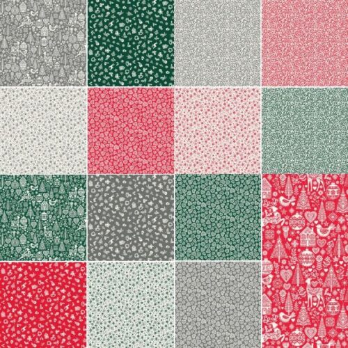 Scandi by Makower FQ Pack