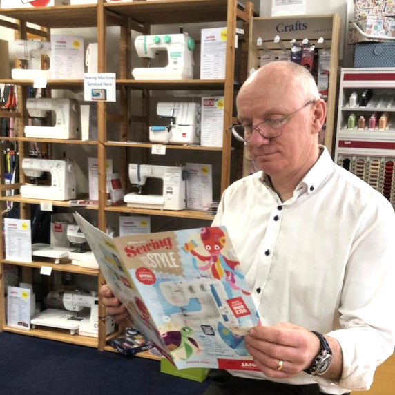 Sewing Machine Demo Jon