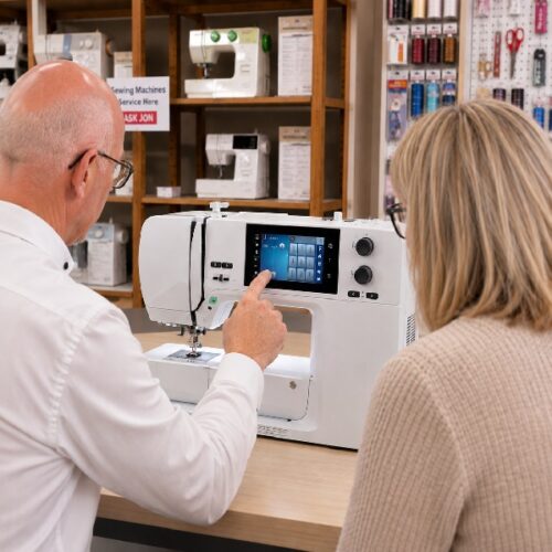 Sewing Machine Demonstration with Jon