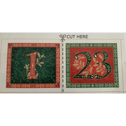 110_1 Advent Panel, Good Tidings by Makower