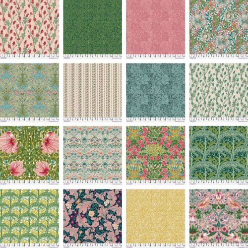 Bedford Park Fat Quarter Pack by Morris & Co.