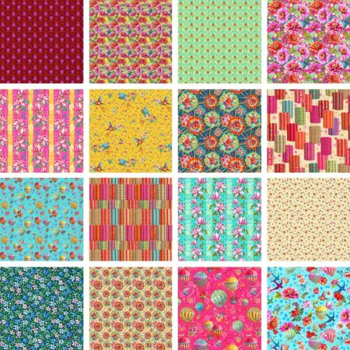 Festival Fat Quarter Pack by Odile Bailloeul