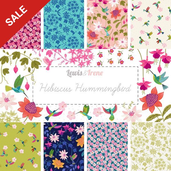 Hibiscus Hummingbird Lewis & Irene Sale