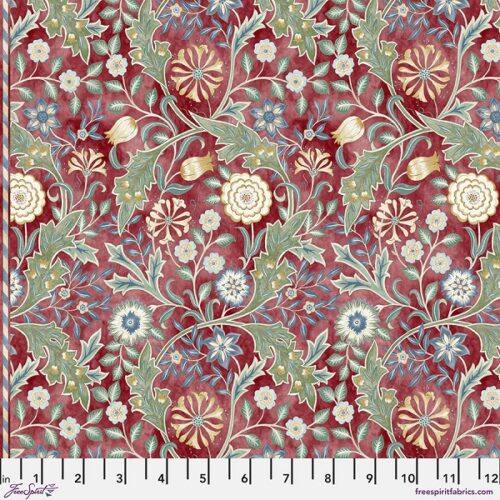 PWWM136.CRIMSON SM Wilhelmina The Oxford Holiday Collection by Morris & Co.