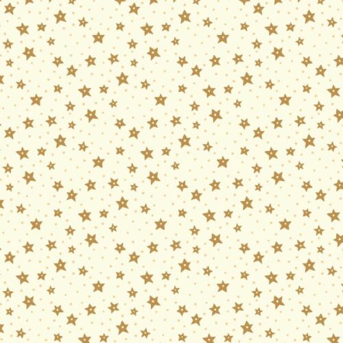 SH32A Stars on Cream, All is Bright by Stuart Hillard