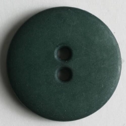 23mm Green Button Round 2-Hole Matte (221112)