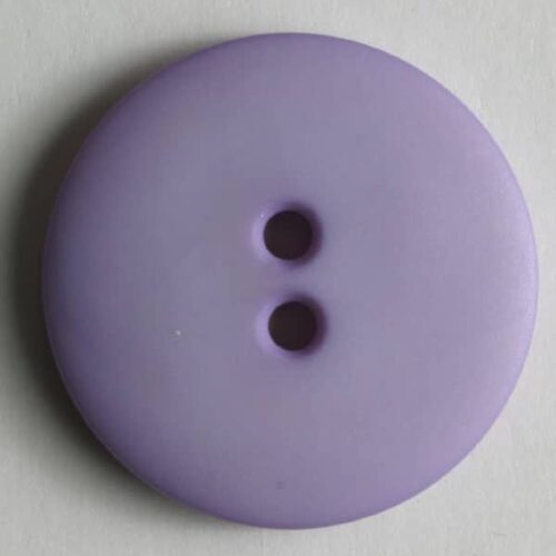 23mm Lilac Button Round 2-Hole Matte (221165)