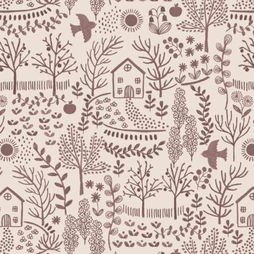 A940C.Garden on Autumn Mist, Cosy Home by Lewis & Irene