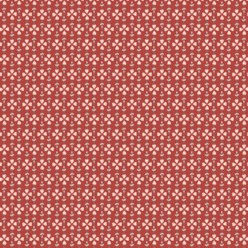 A941B.A942C.Little Chequered Milk Chocolateon Cosy Red, Cosy Home by Lewis & Irene