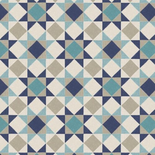 A944A.Sketchy Stars Blues, Cosy Home by Lewis & Irene