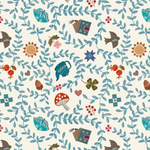 A945A Cosy Home on Cream, Cosy Home by Lewis & Irene