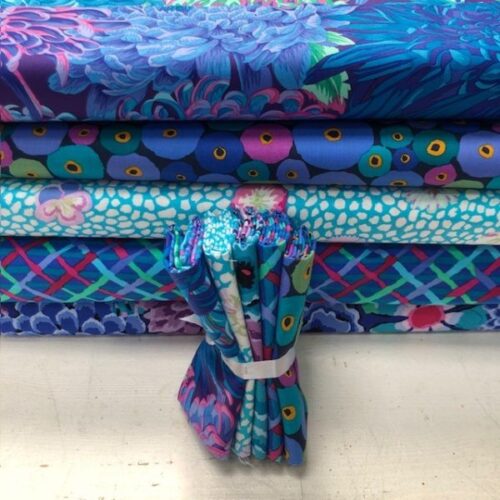 Cool Blues Fat Quarter Pack (5 pcs) Kaffe Fassett Collective (Cut In-house)
