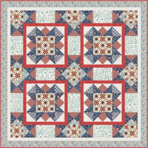 Cosy Home Quilt Kit, by Lewis & Irene