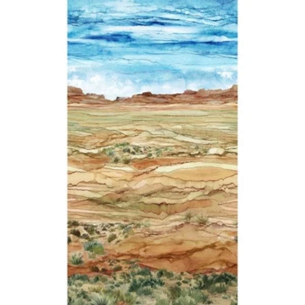 DP28448-37 Rust Panel, The Great Outdoors by Deborah Edwards and Melanie Samra