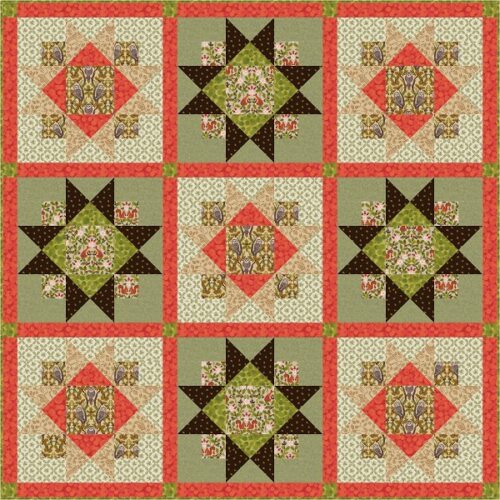 Old Quercus Quilt Kit by Lewis & Irene