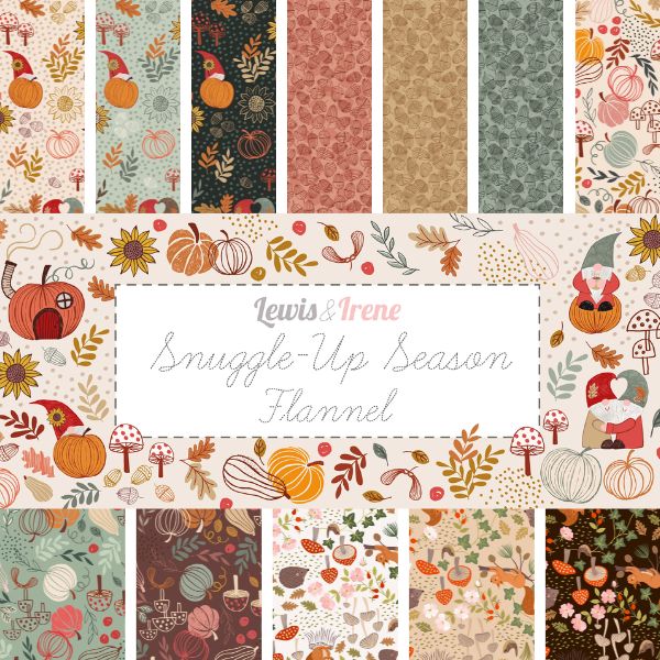 Snuggle Up Season Flannel by Lewis & Irene
