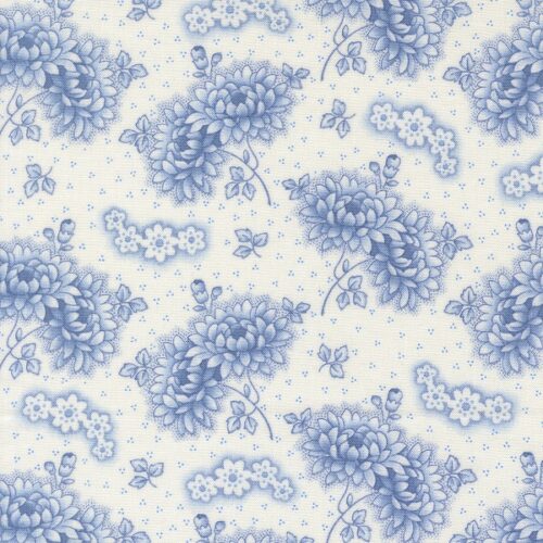 35423 28 Vintage Linen Blueberry, Rosie by Fig Tree & Co