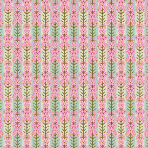 AMT125-20V Forgetmenot Romance, Iconic by Anna Maria Textiles