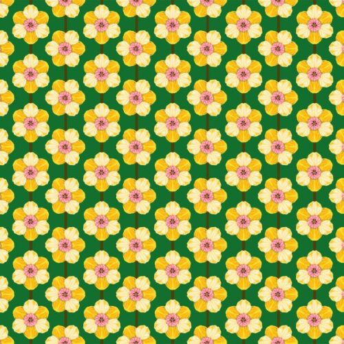 AMT126-54L Daffodil Verdant, Iconic by Anna Maria Textiles