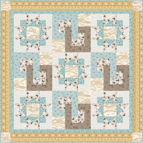 Country Croft Quilt Kit 1, by Lewis & Irene