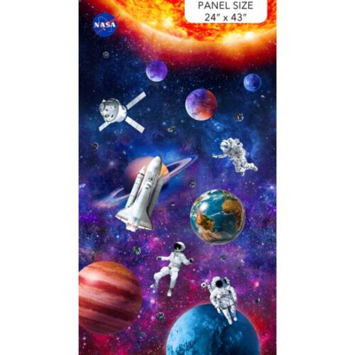 DP28430-48 Panel Space Odyssey by Deborah Edwards