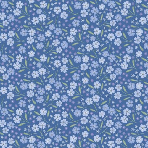 CC64.2 Forevermore Mid Blue, Forever Blooms by Lewis & Irene