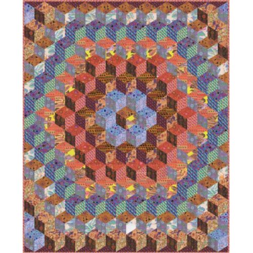 Giant Blocks Quilt Kit, From the Archives by Kaffe Fassett
