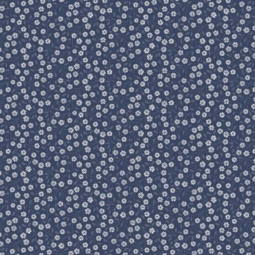 CC65.3 Interlaced Blossoms Prussian, Forever Blooms by Lewis & Irene