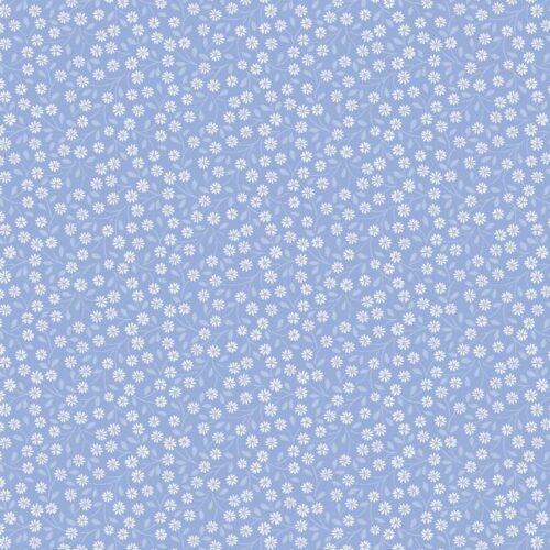 CC65.2 Interlaced Blossoms Blue, Forever Blooms by Lewis & Irene