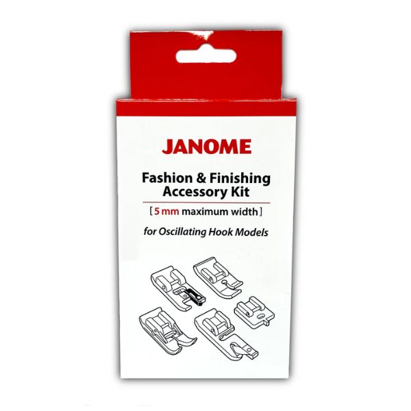Janome Fashion and Finishing Accessory Kit Box