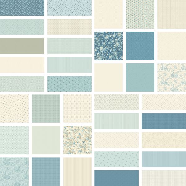 Sewing Bird Fat Quarter Pack (38pcs), by Edyta Sitar