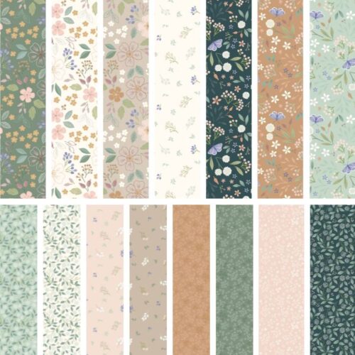 Sky Garden Fat Quarter Pack by Lewis & Irene
