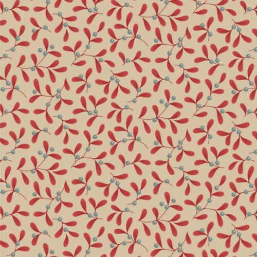 TD100623 Mistletoe Red, Merry Little Christmas by Tilda