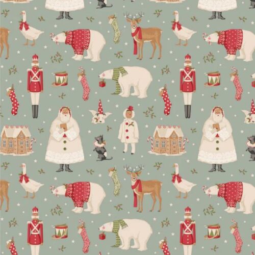 TD100630 Winterfriends Duckegg, Merry Little Christmas by Tilda