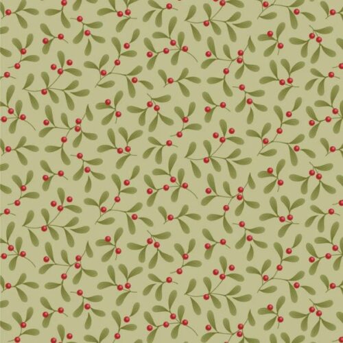 TD100633 Mistletoe Pistachio, Merry Little Christmas by Tilda