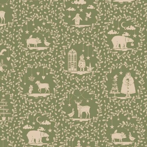 TD100635 Paperscenes Artichoke, Merry Little Christmas by Tilda