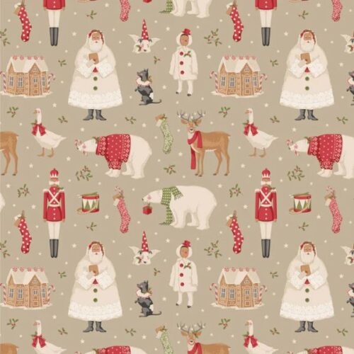 TD100640 Winterfriends Clay, Merry Little Christmas by Tilda